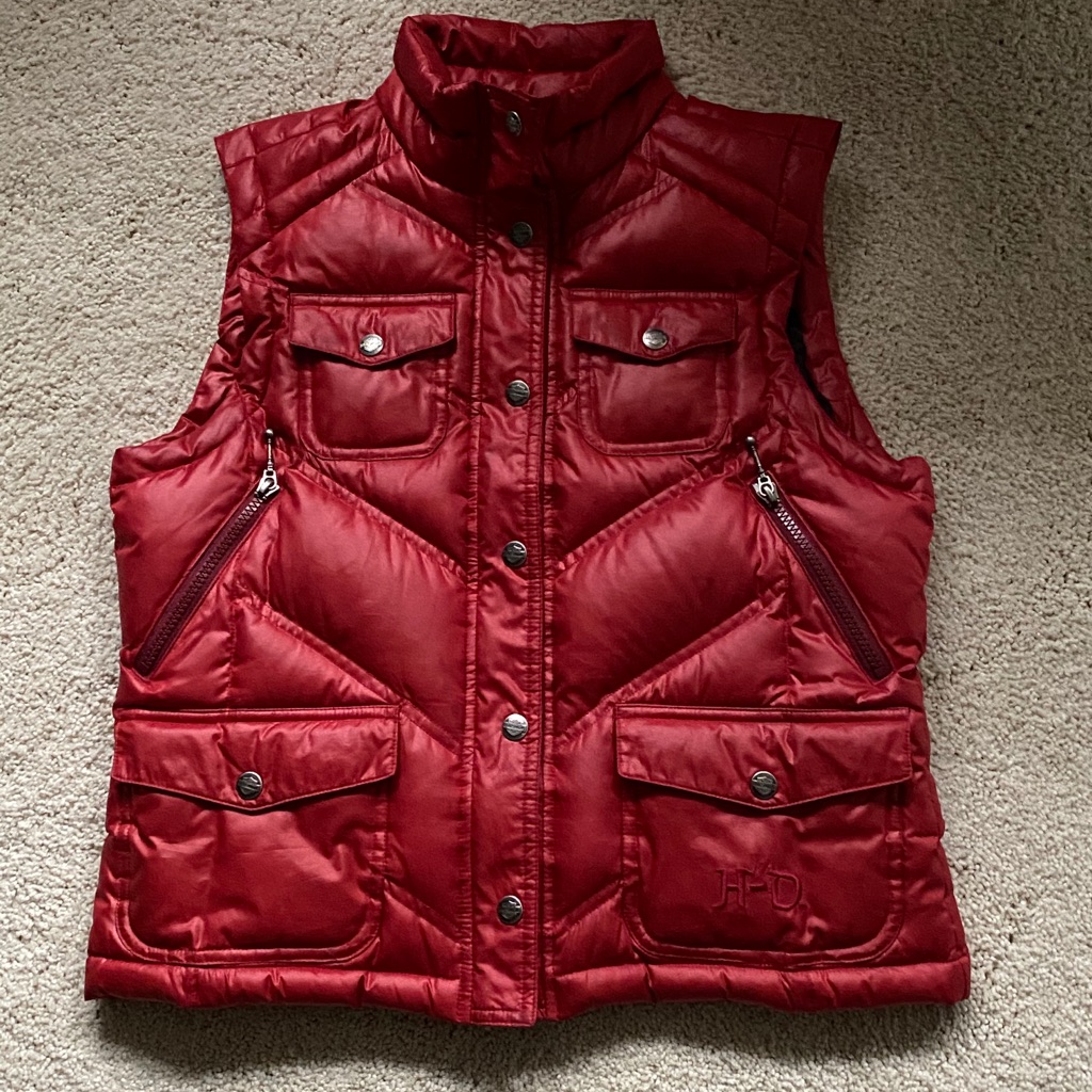 Harley Davidson Puffer Vest